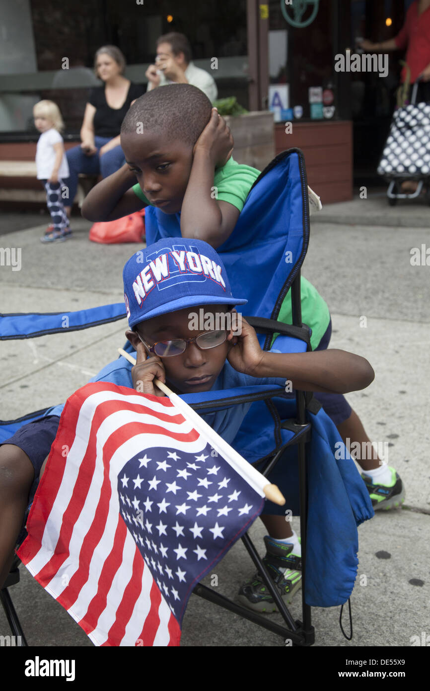 West Indian, Caribbean Kiddies Parade & festival, held the Saturday before the Labor Day West Indian Parade  in Brooklyn, NY Stock Photo