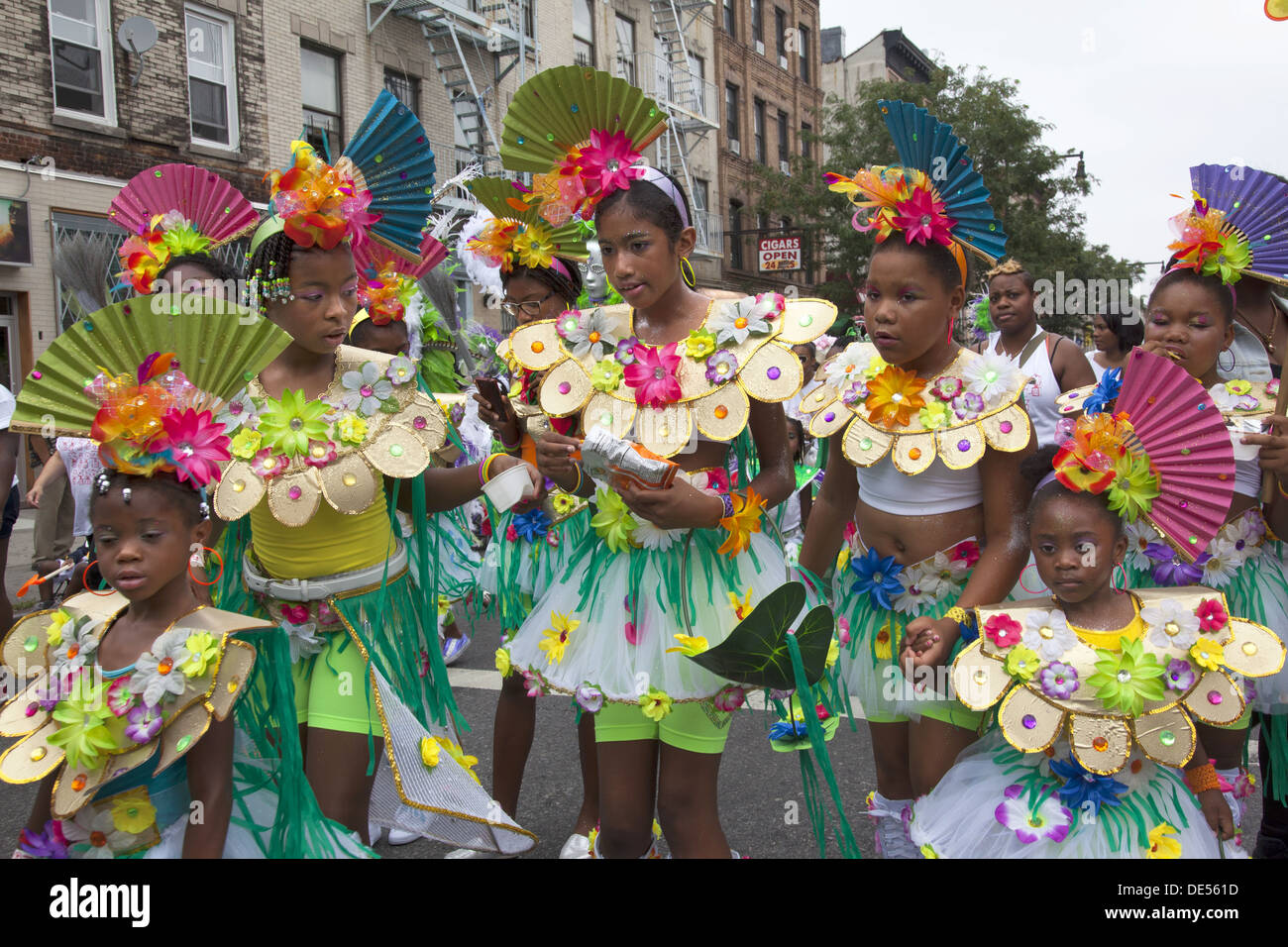 West Indian, Caribbean Kiddies Parade & festival, held the Saturday