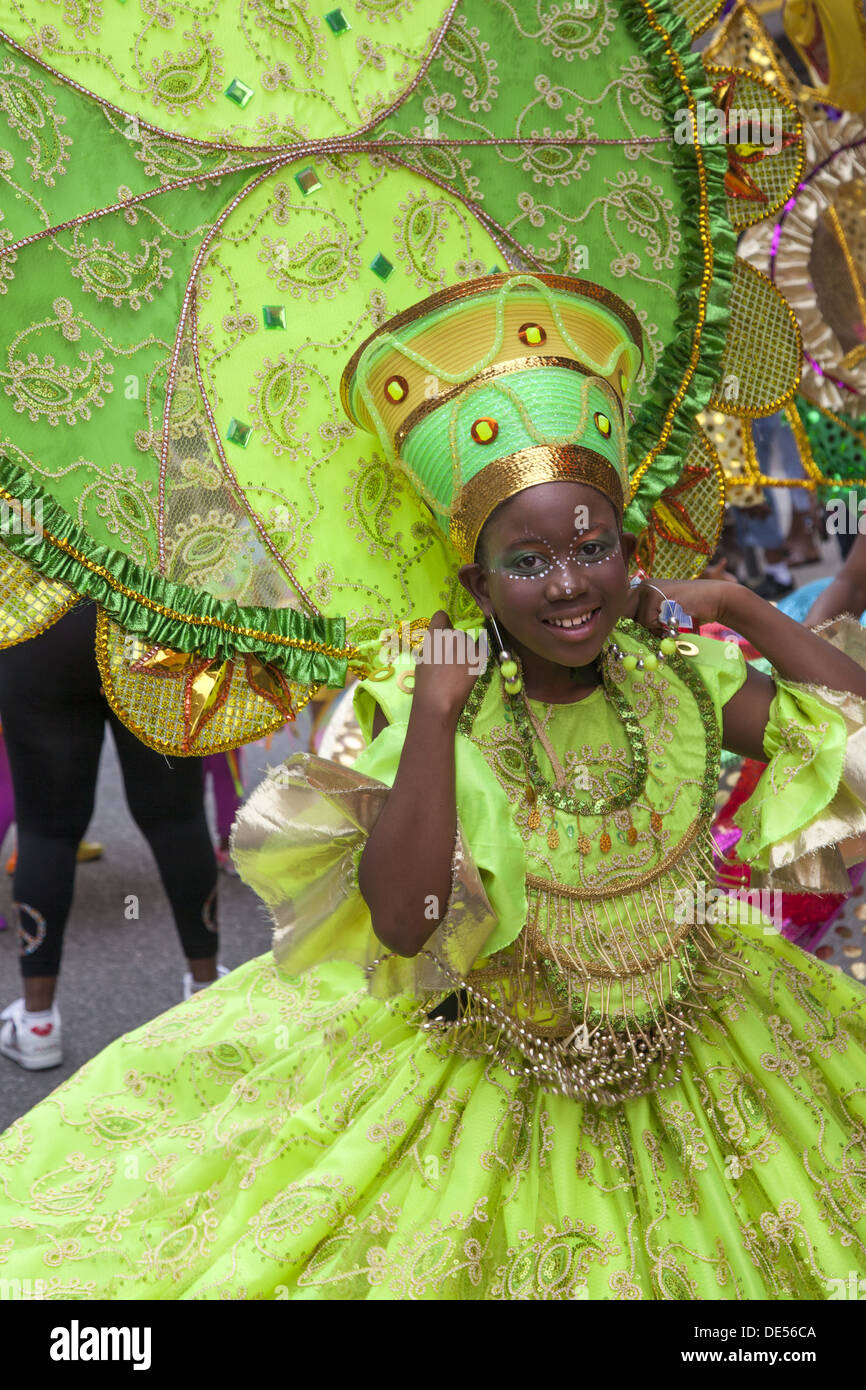 West Indian, Caribbean Kiddies Parade & festival, held the Saturday