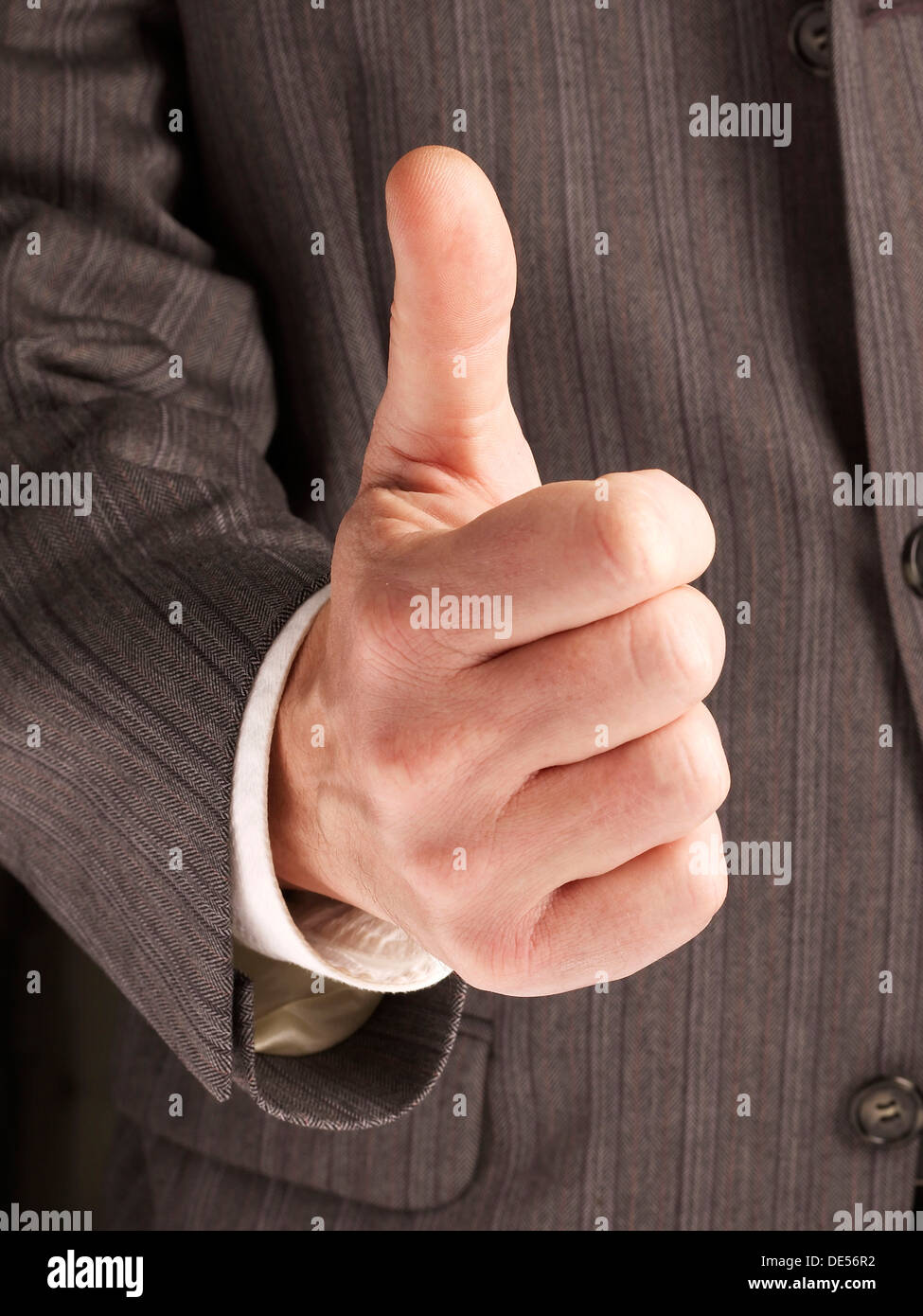 Person giving thumbs up hi-res stock photography and images - Alamy