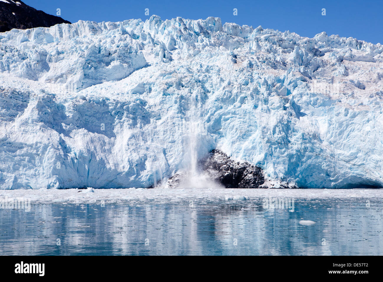 Holgate Glacier In Aialik Bay, Kenai Fjords National Park, Alaska, U.S ...