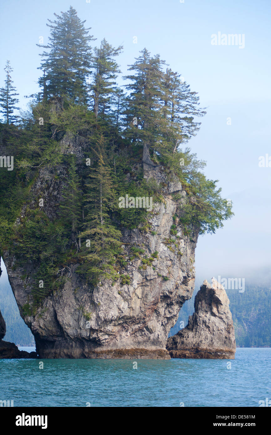 Holgate arm in Aialik bay, Kenai Fjords National Park, Alaska, U.S.A ...