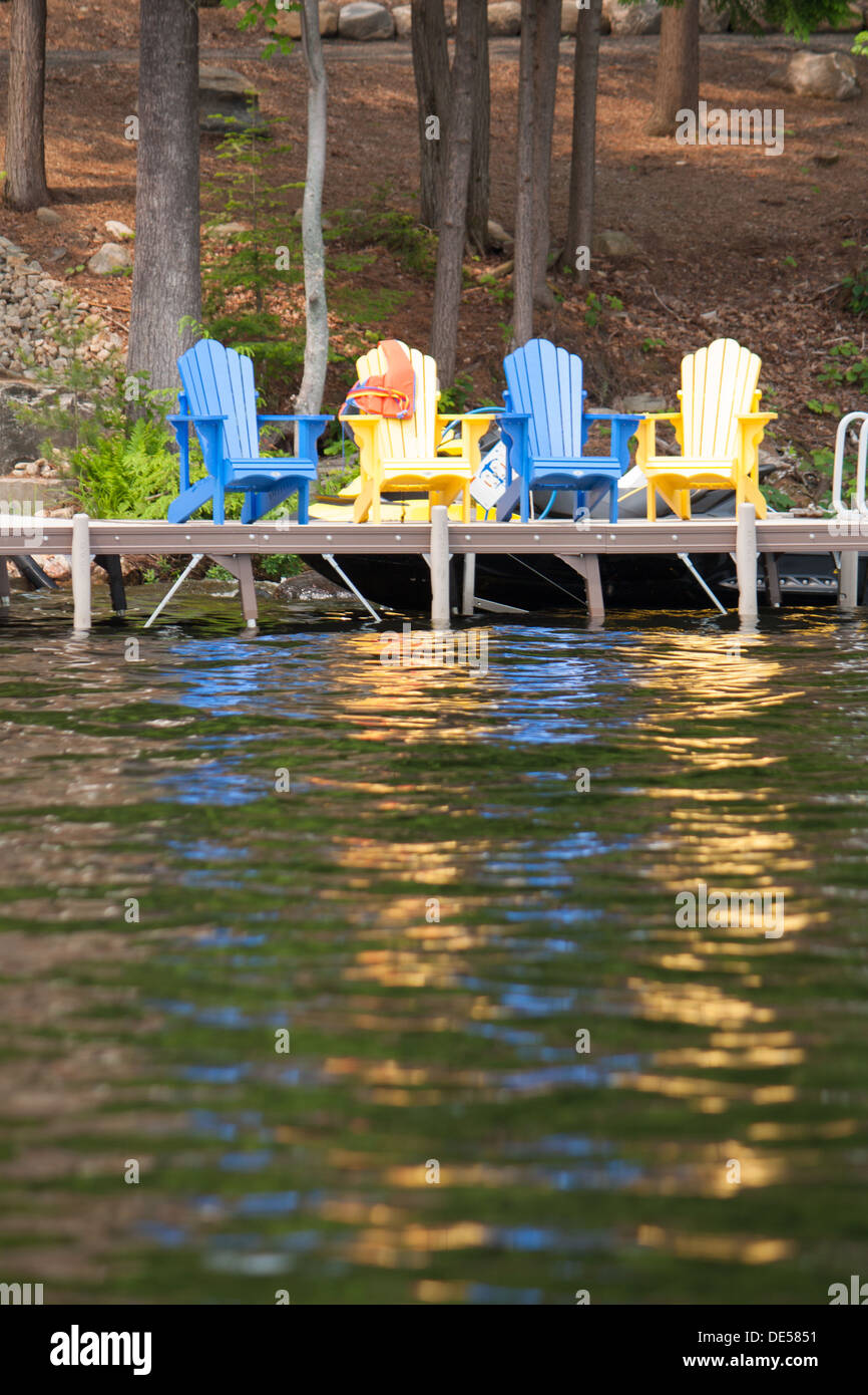 309 Lake Dock Chairs Stock Photos, High-Res Pictures, and Images