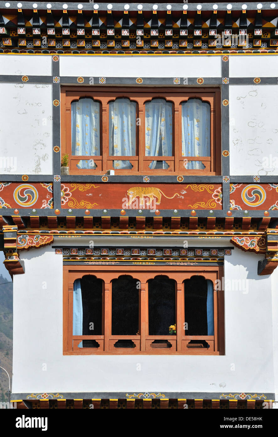 Window, Paro, Bhutan Stock Photo - Alamy