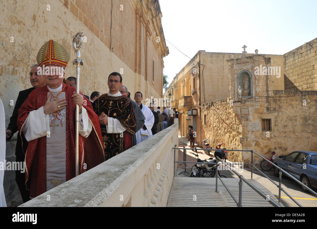 Cardinal Italien Ennio Antonelli Church Of Saint Peter And Saint Stock Photo Alamy