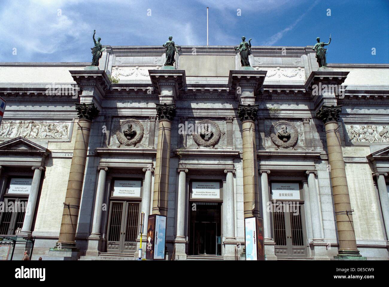 Belgium, Brussels, Royal Museums of Fine Arts of Belgium Stock Photo ...