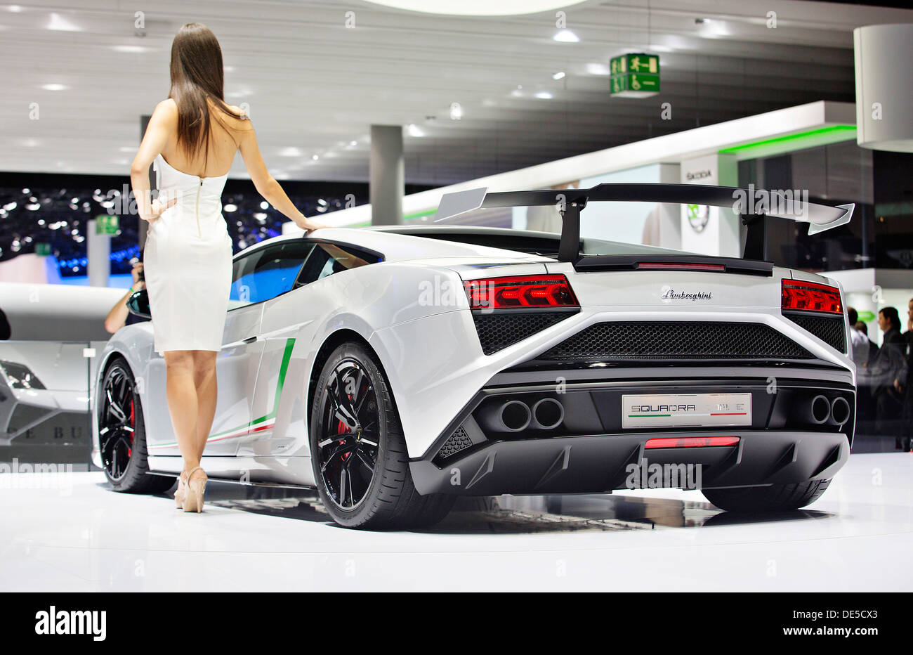 Lamborghini Gallardo LP 570-4 Squadra Corse, 65th IAA International Motor  Show in Frankfurt/Main Stock Photo - Alamy