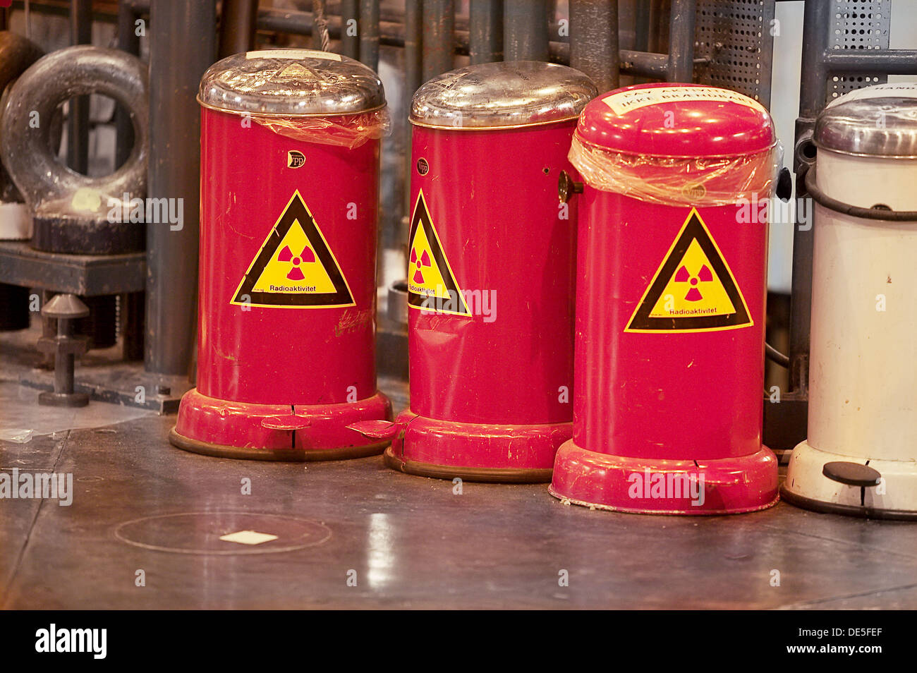 Radioactive waste. Copenhagen. Denmark Stock Photo Alamy