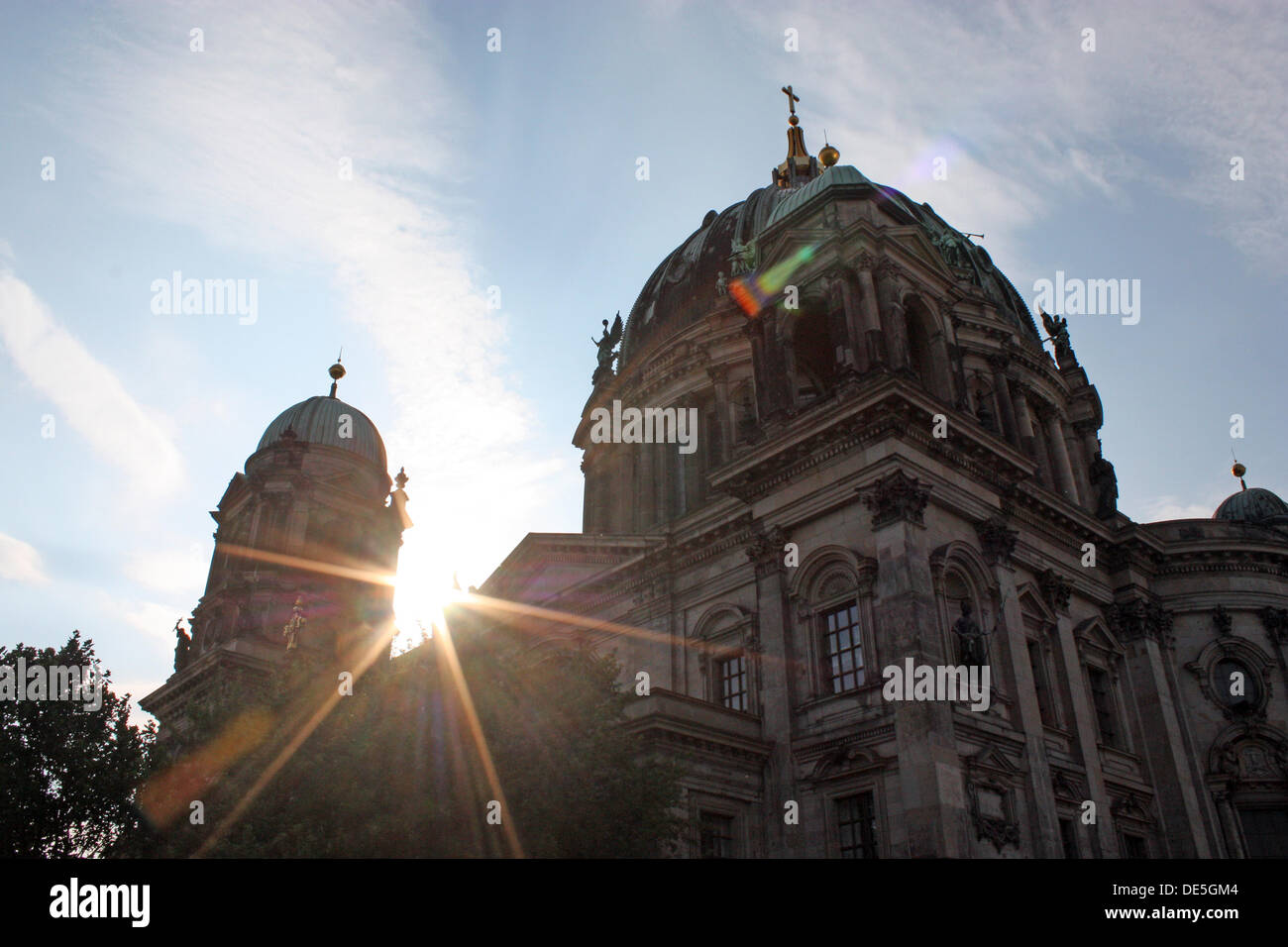 Germany: Berlin Cathedral (Berliner Dom) from south-east side Stock Photo
