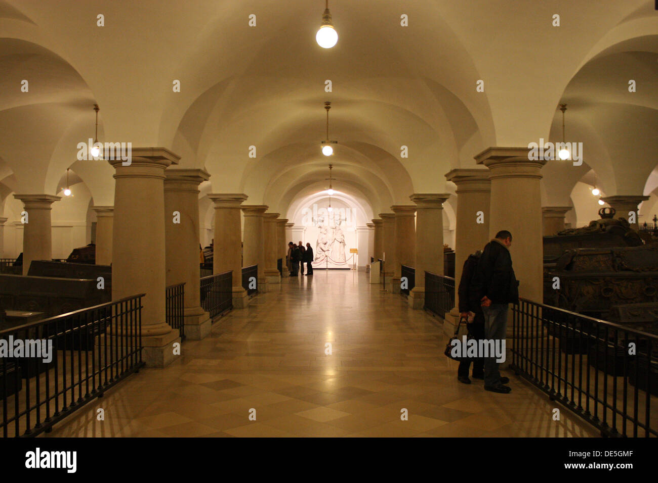 Germany: Crypt under Berlin Cathedral (Berliner Dom) Stock Photo