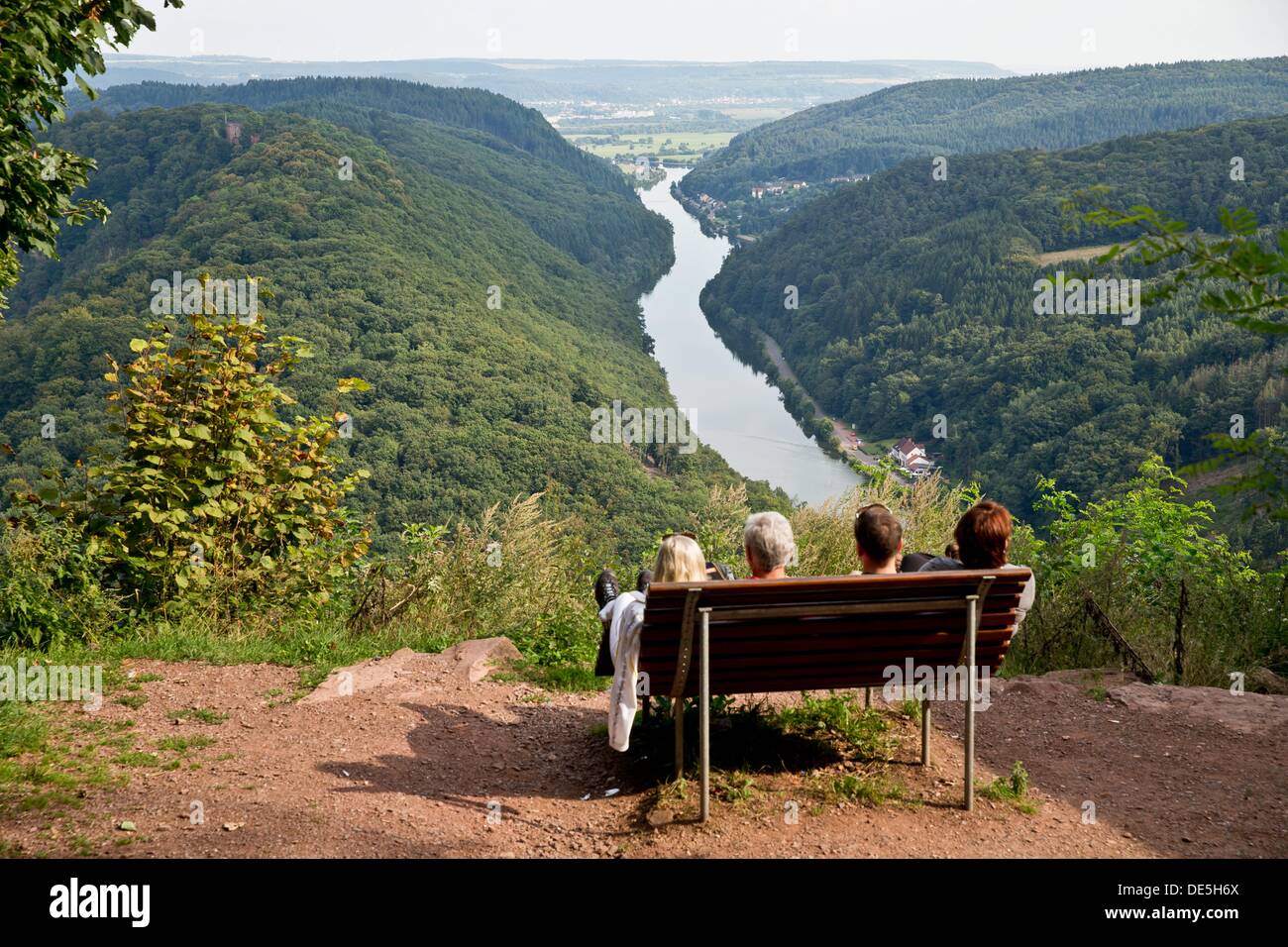 Germany Saarland Mettlach In Saar Stock Photos & Germany Saarland ...