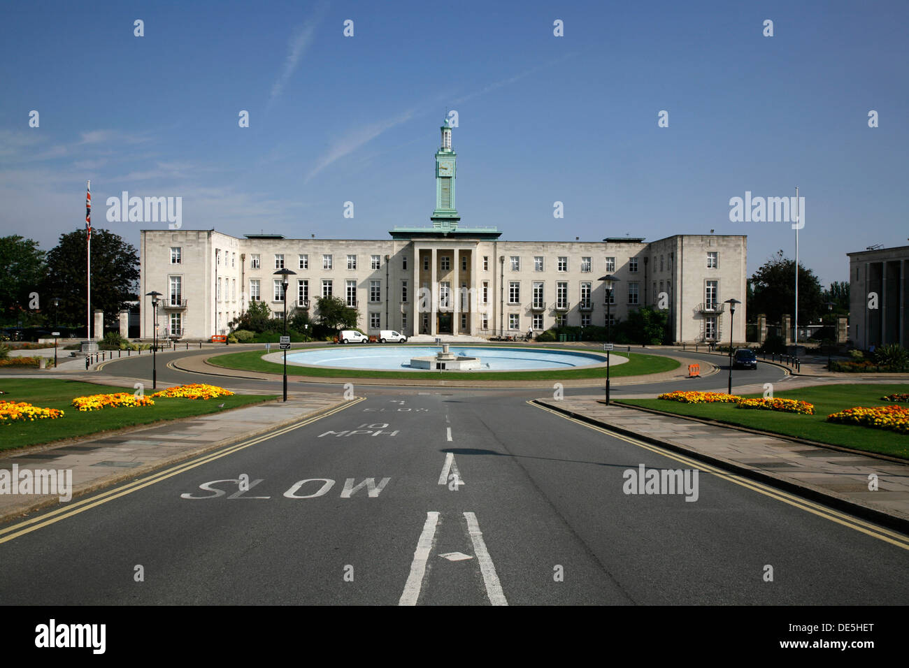 Waltham Forest town hall in Walthamstow, London, UK Stock Photo
