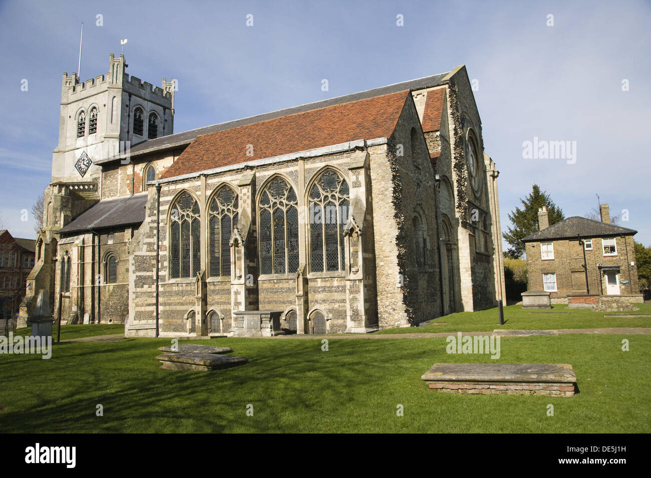 Waltham Abbey Church. Essex, England, UK Stock Photo - Alamy