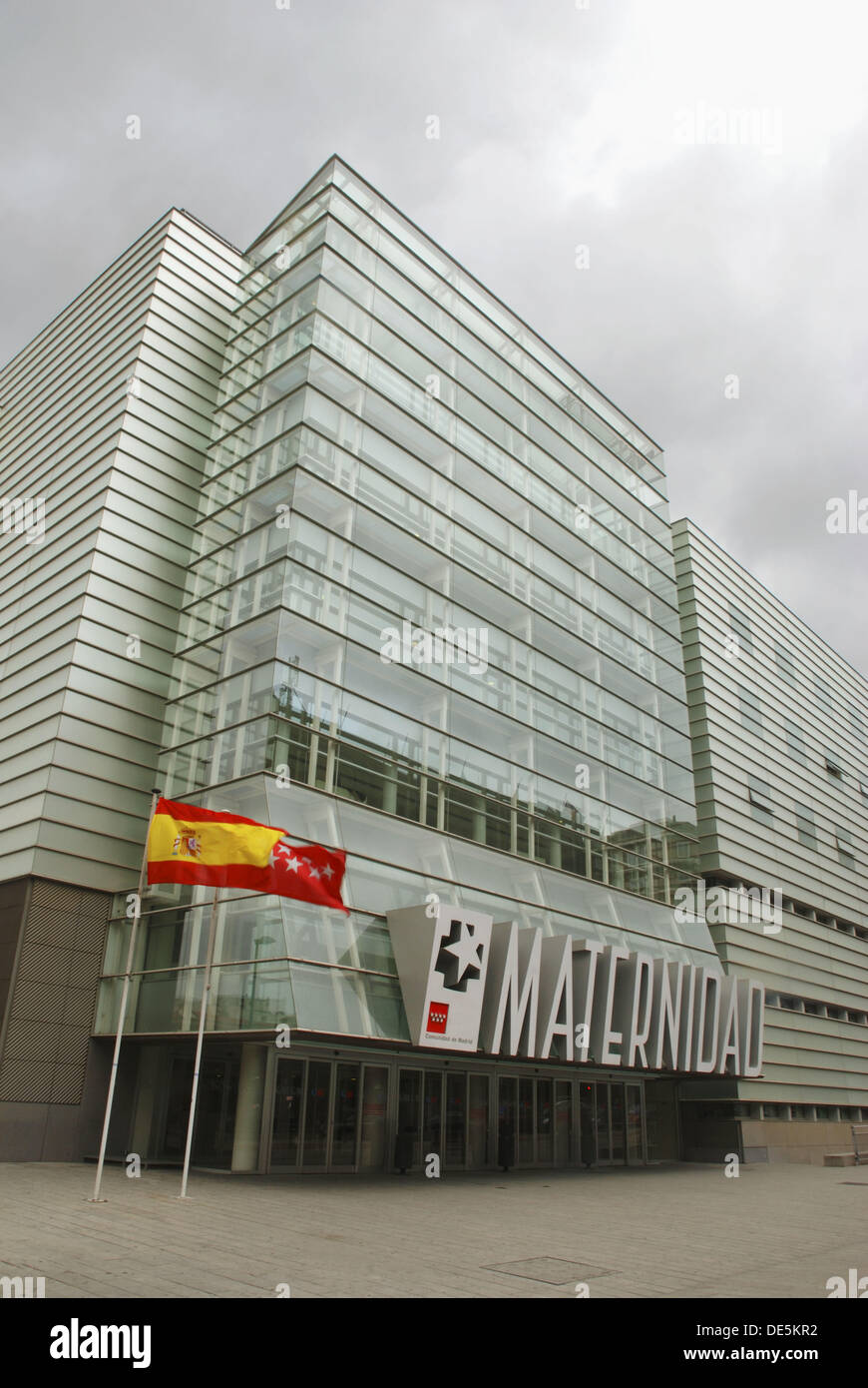 Gregorio Marañón Maternity Hospital. Madrid, Spain Stock Photo Alamy