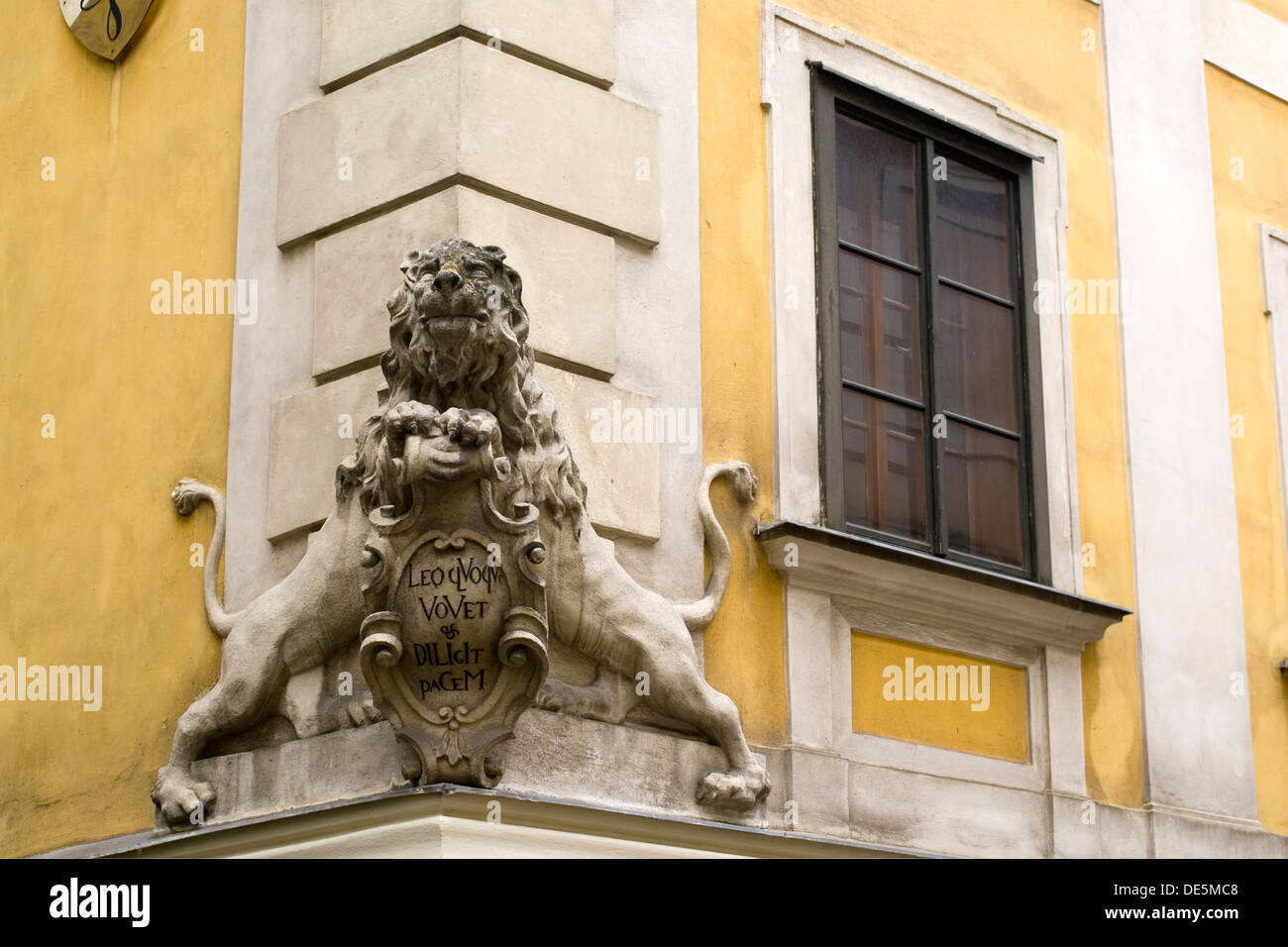 Österreich, Wien 7, Neubau, Spittelberg, Gutenberggasse 13, Fassade des Gasthauses Witwe Bolte Stock Photo
