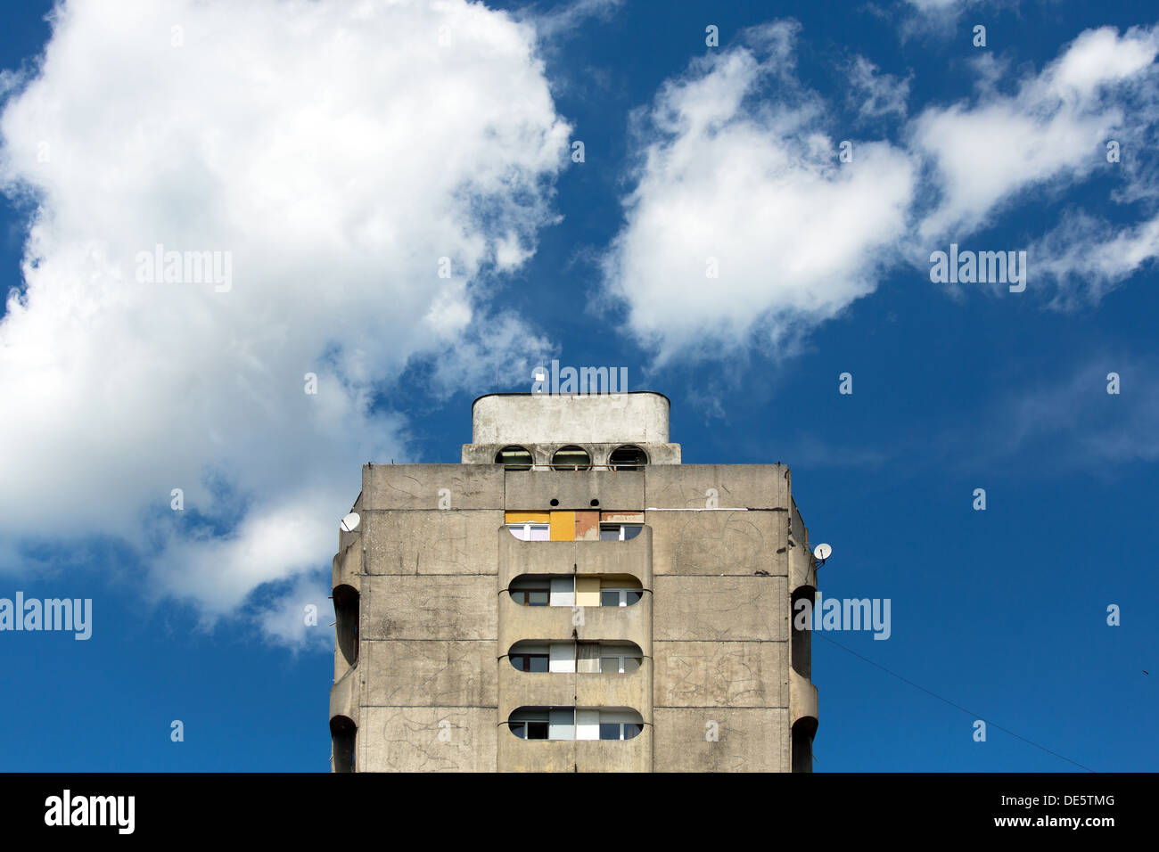 Wroclaw, Poland, high-rise settlement Plac Grunwaldzki Stock Photo