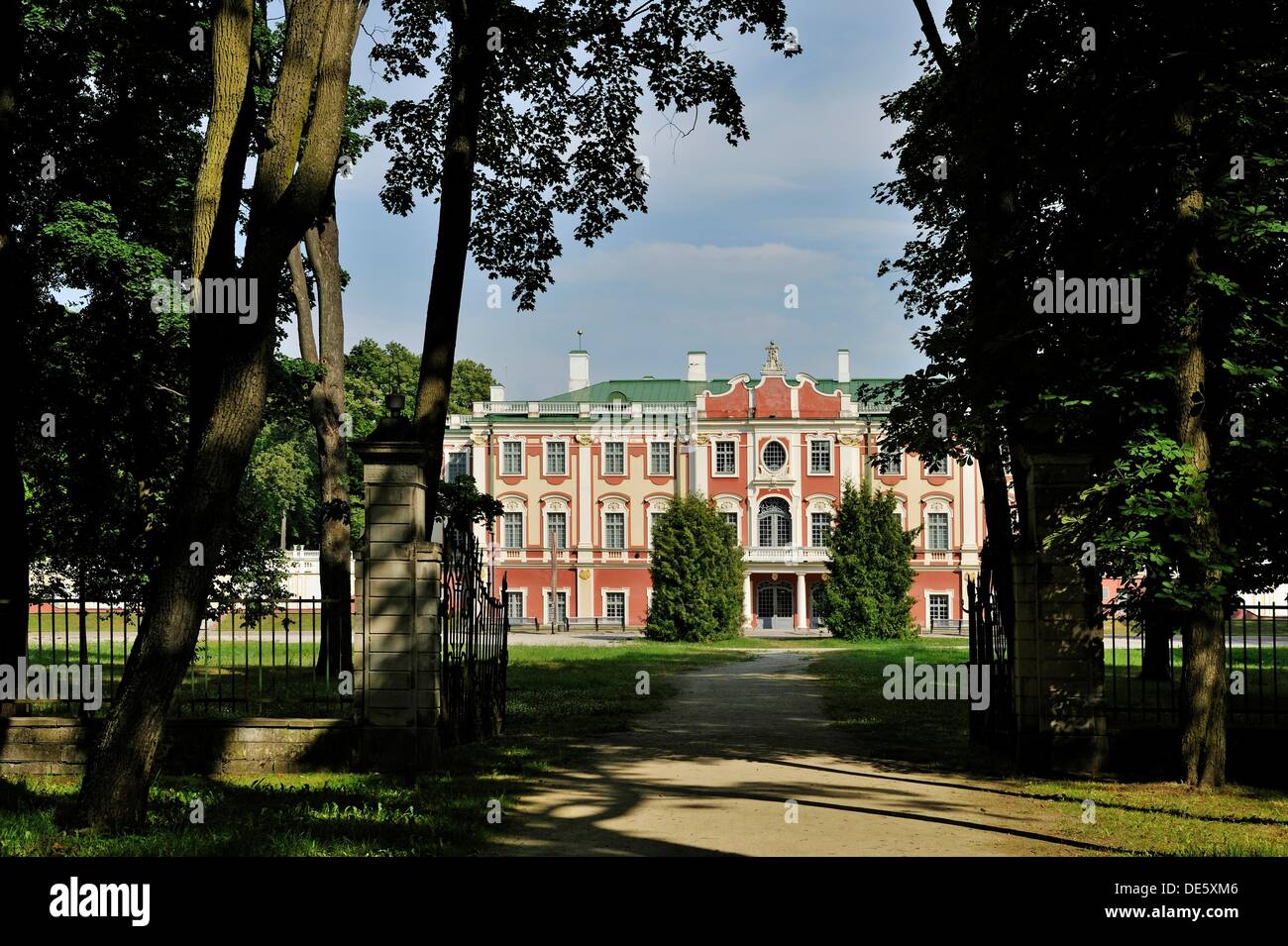 Kadriorg Palace built by Peter the Great, , Tallinn, estonia, northern europe Stock Photo