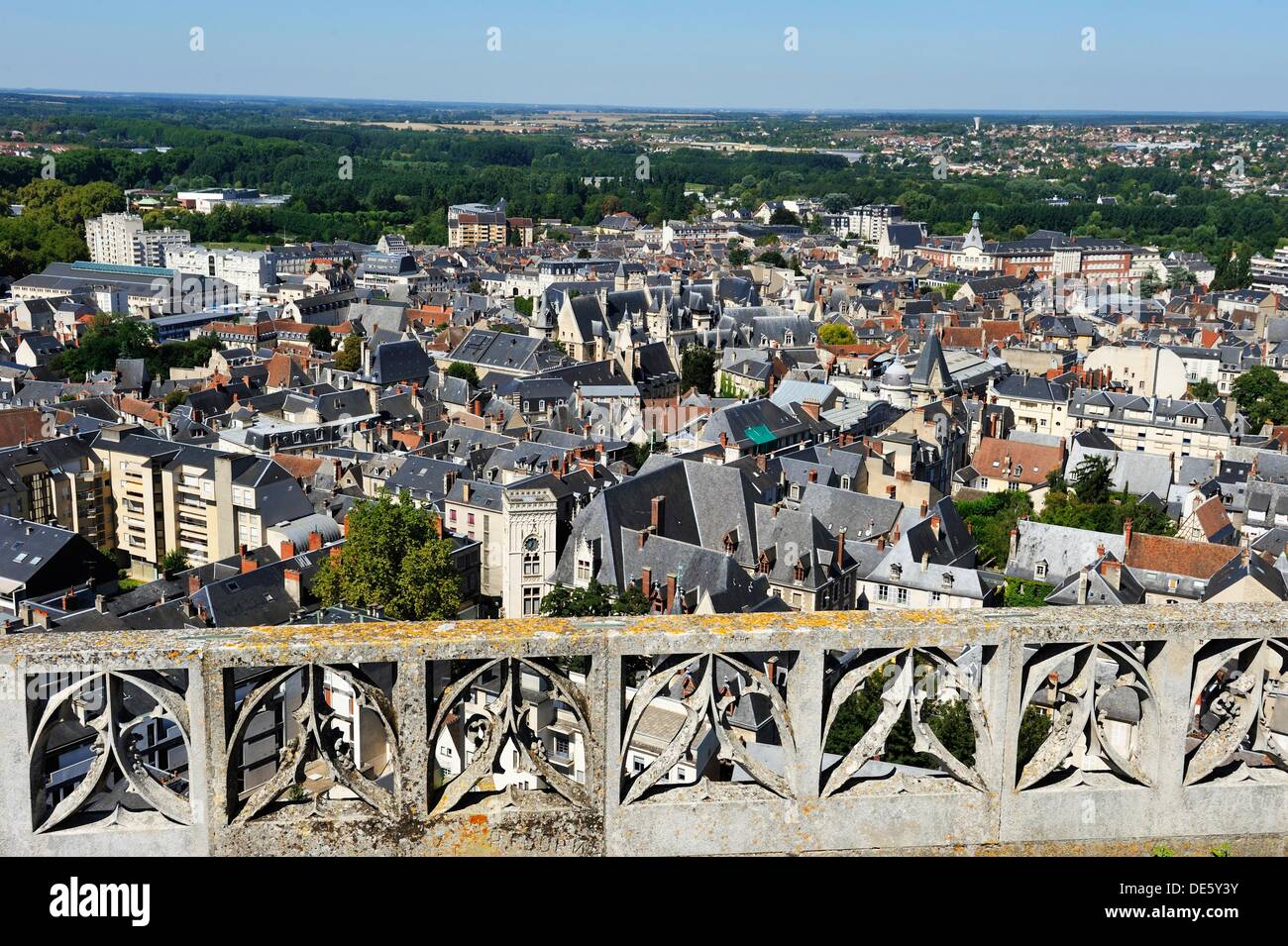 Bourges france aerial hi-res stock photography and images - Alamy