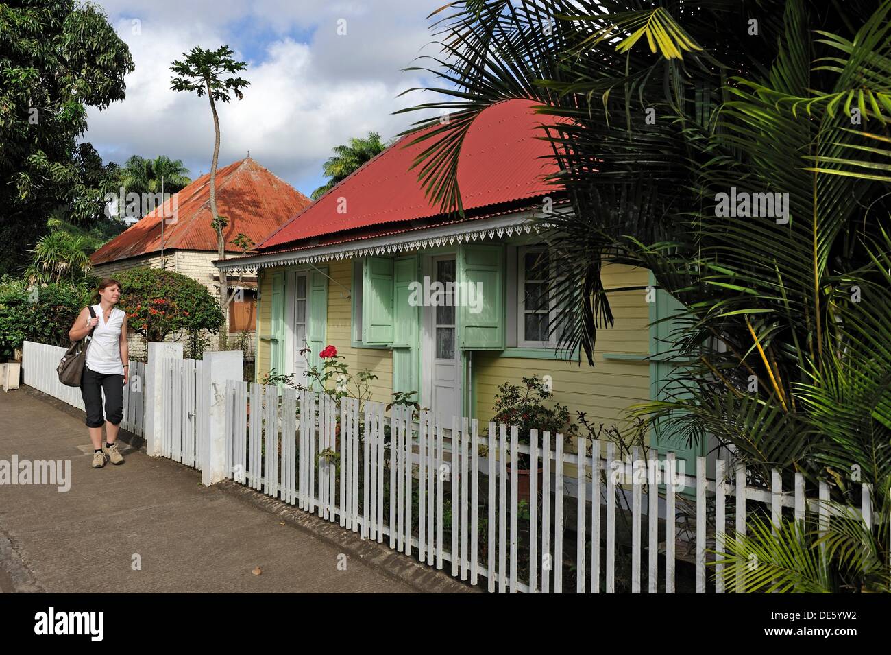 Creole house EntreDeux Reunion island, overseas departement of France