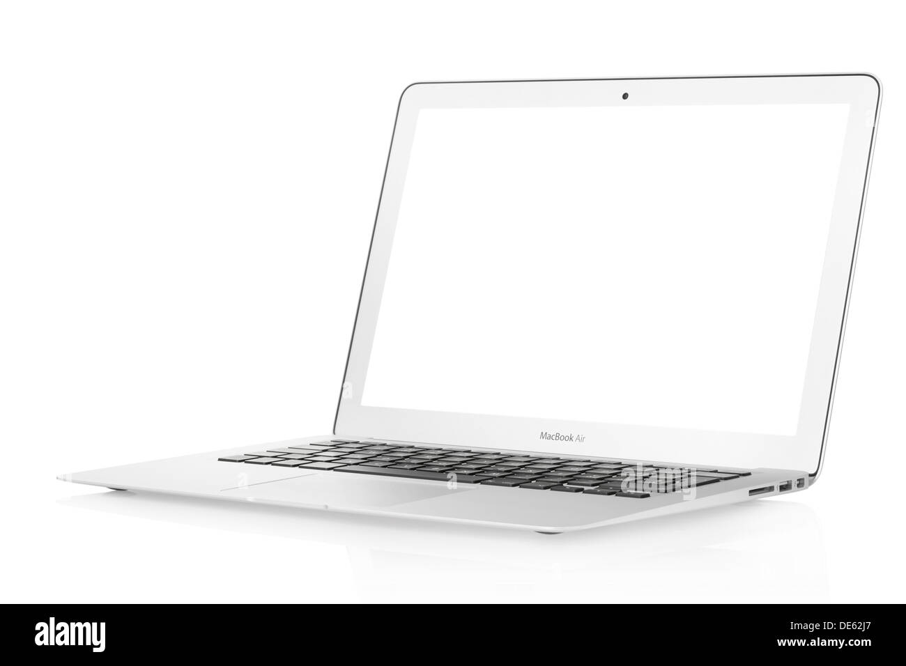 Apple Macbook Air 13' laptop computer Stock Photo
