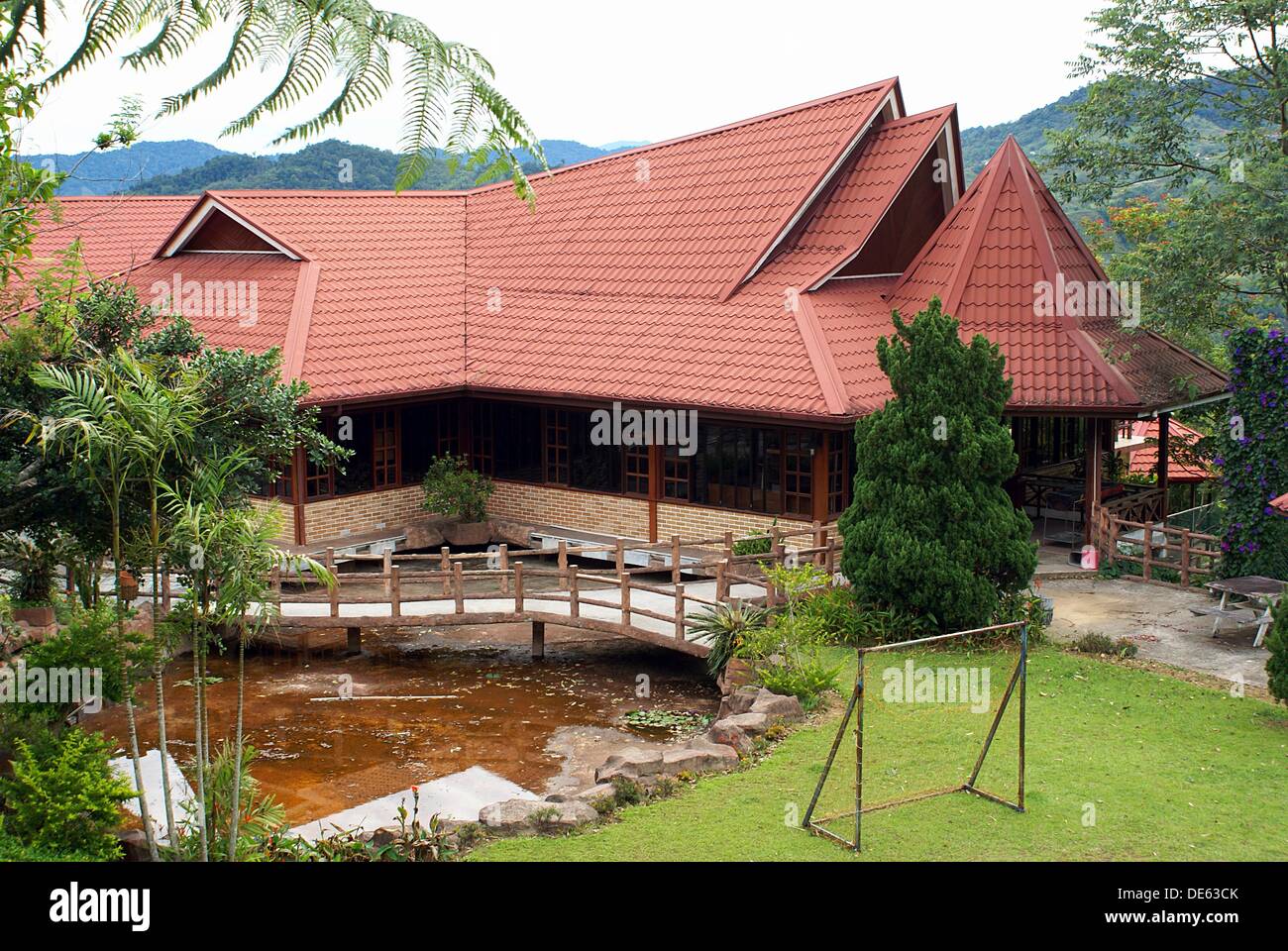 Zen Garden, Kundasang, Sabah, Malaysia Stock Photo Alamy