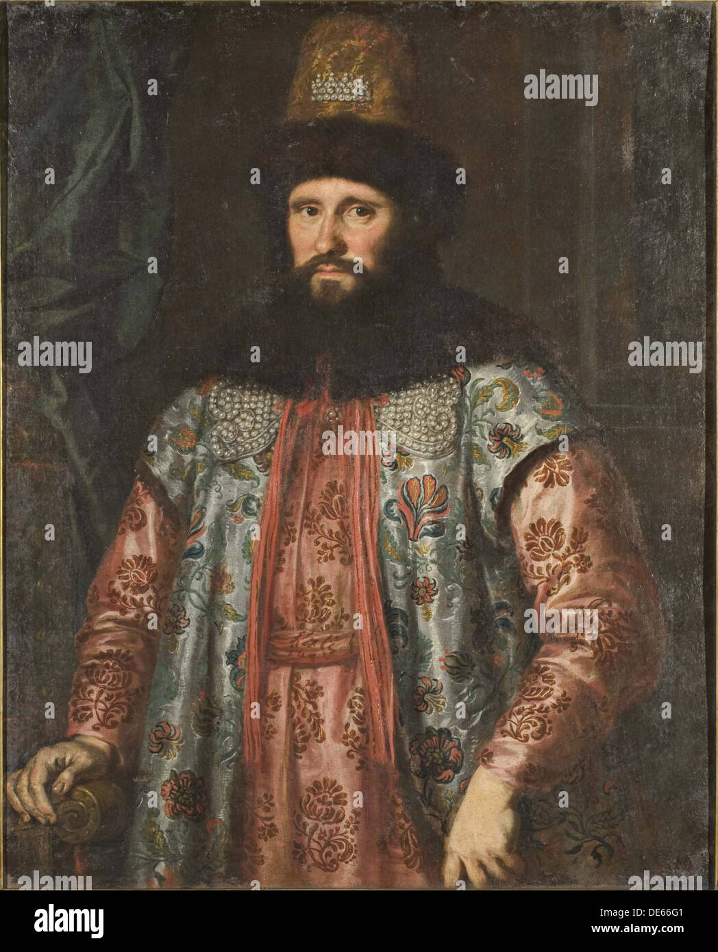 Portrait of the Ambassador Ivan Chemodanov, c. 1657–1658. Artist: Sustermans, Justus (Giusto) (1597-1681) Stock Photo