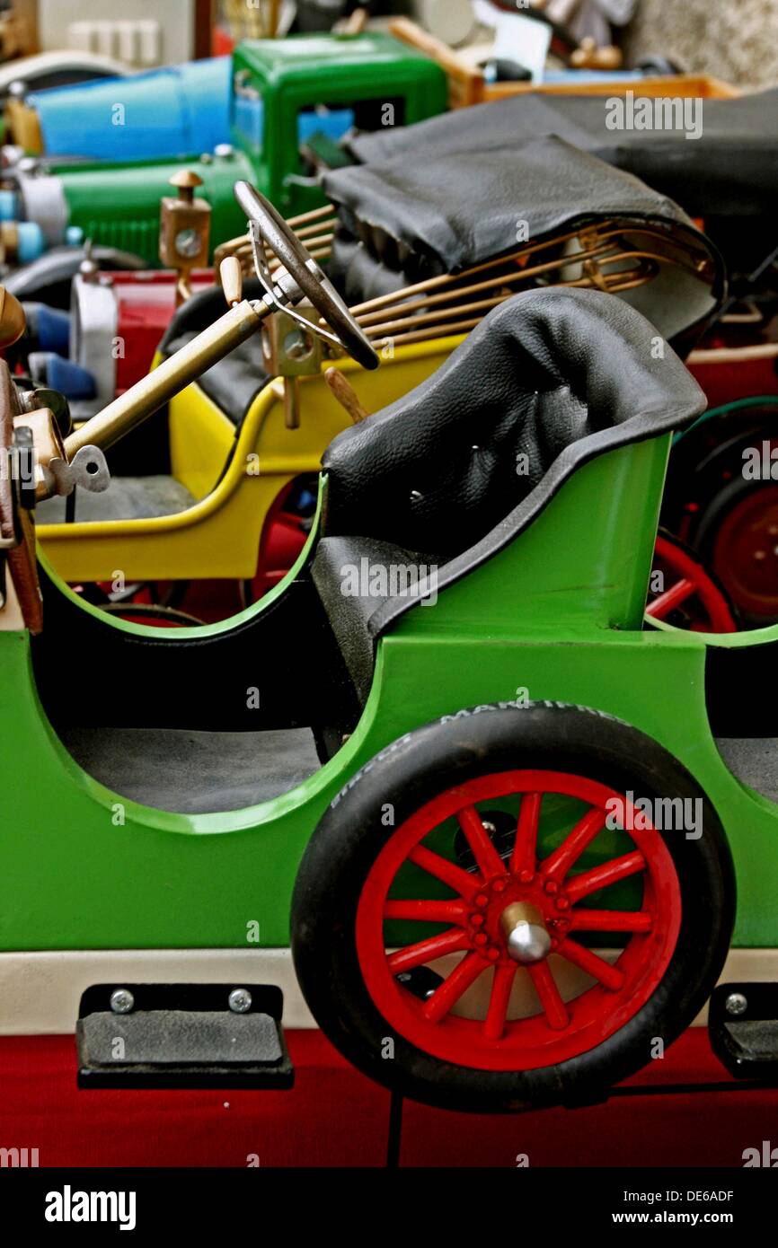 miniature antique cars