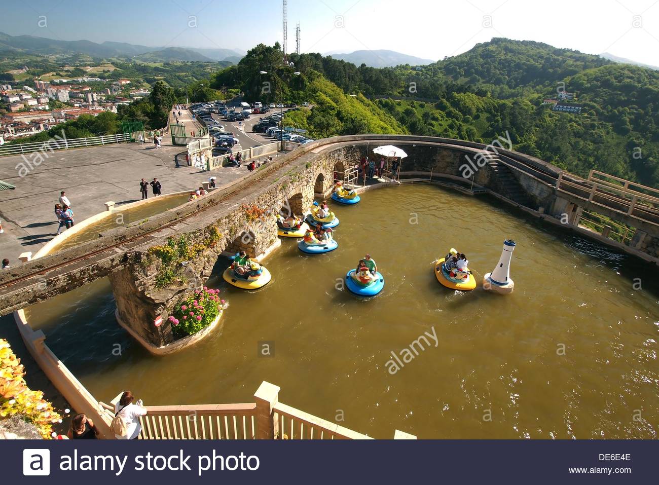 Spain Mount Igueldo San Sebastian Stock Photos & Spain Mount Igueldo