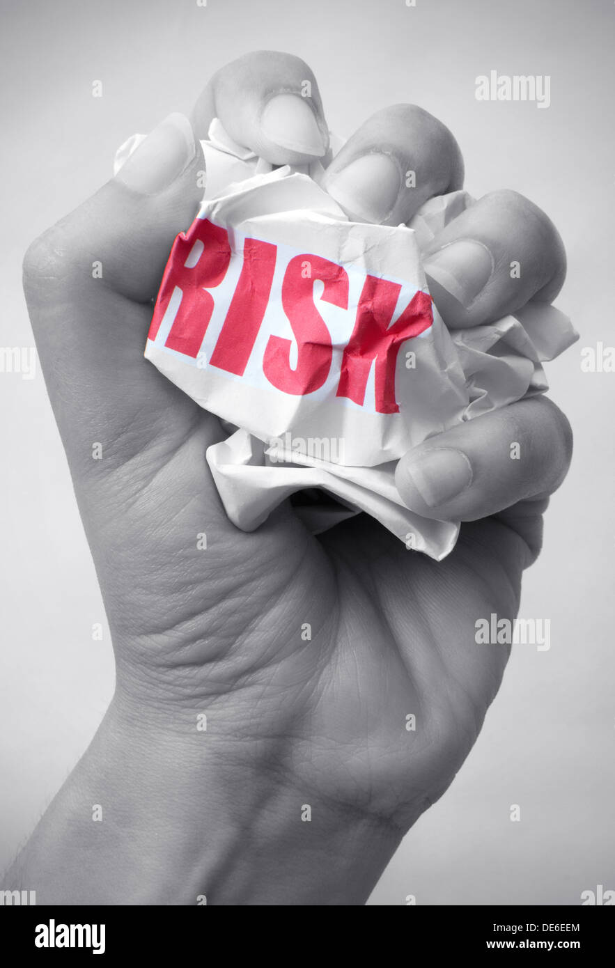 Minimizing risk concept Stock Photo - Alamy