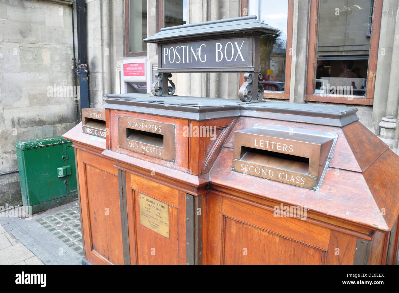 Traditional posting box Stock Photo - Alamy