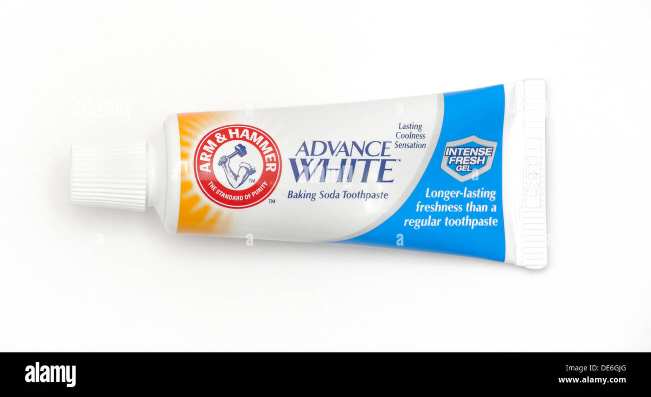 arm and hammer advance white toothpaste Stock Photo Alamy