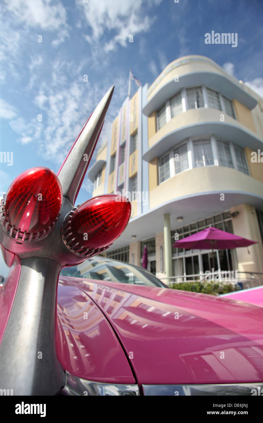 TAIL LIGHTS PINK CADILLAC ELDORADO (©GENERAL MOTORS CORP 1959) MARLIN ...