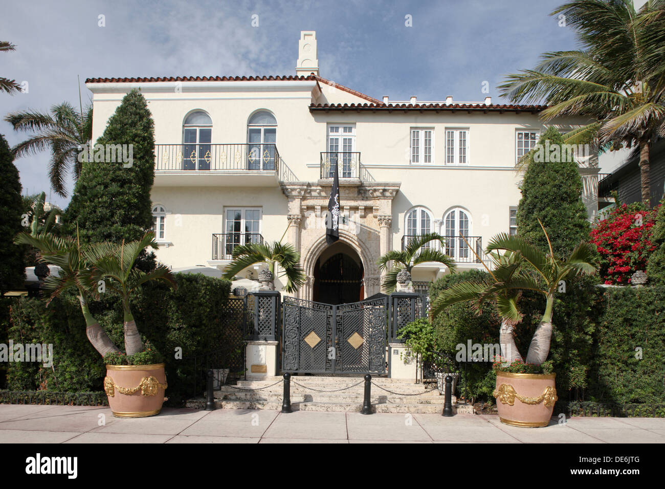 1116 OCEAN DRIVE FORMER VERSACE MANSION MIAMI BEACH FLORIDA USA Stock Photo