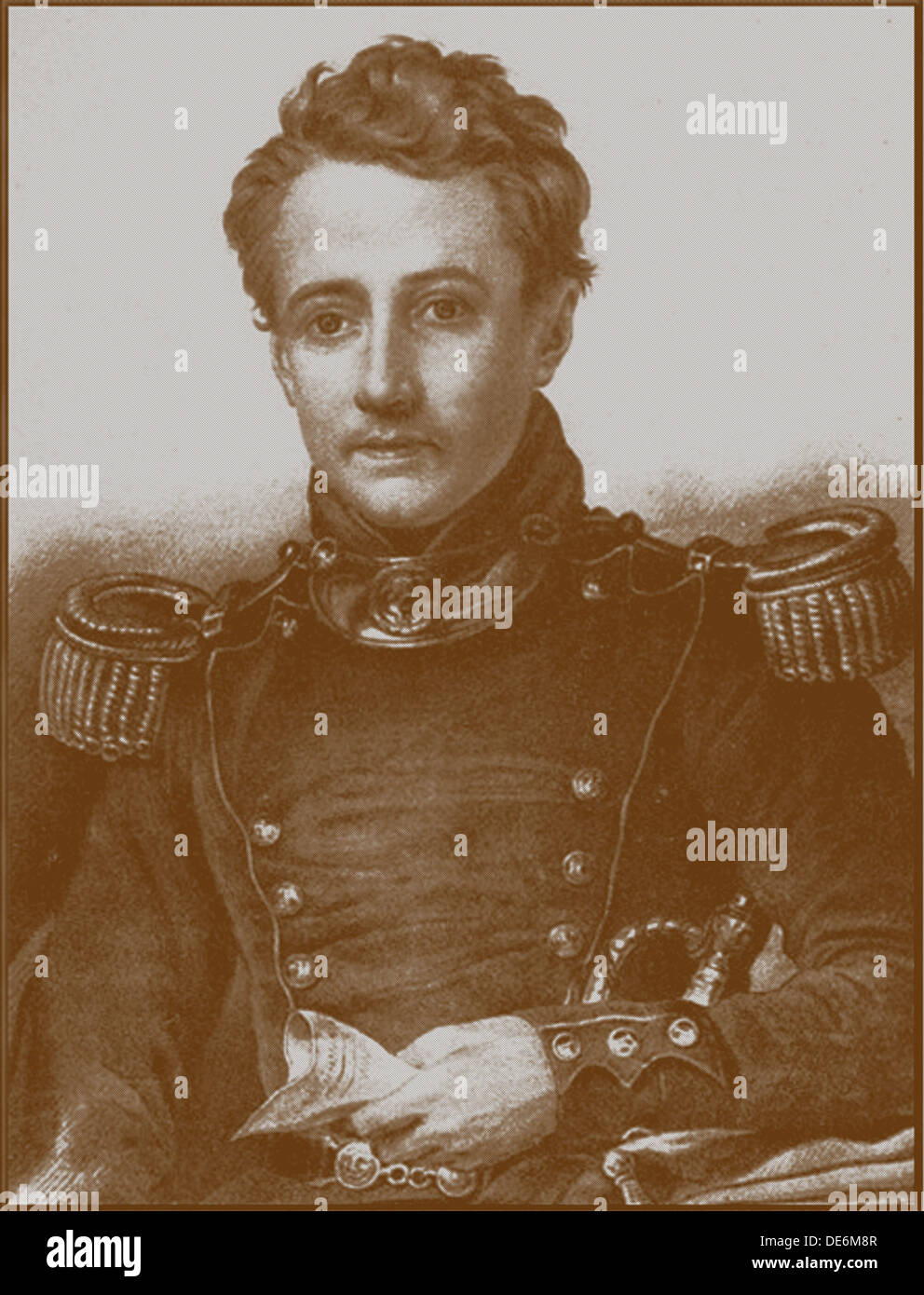 Portrait of Charles, Count Léon (1806–1881), 19th century. Artist: Anonymous Stock Photo