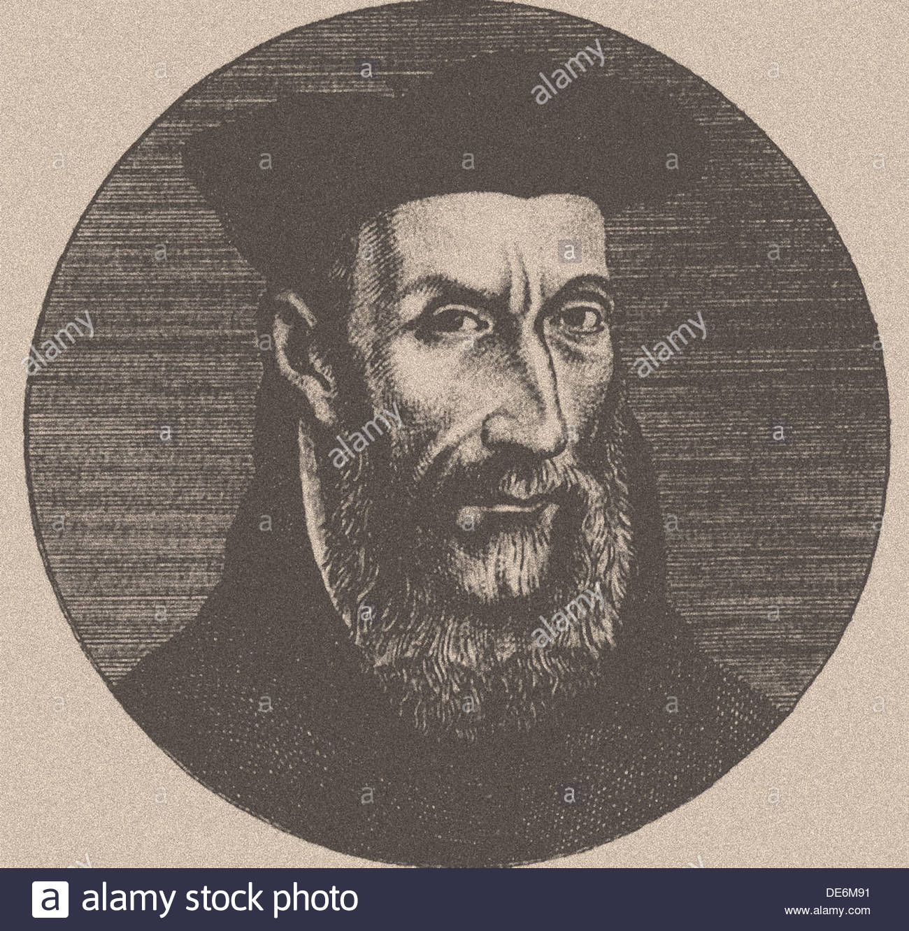 Michel de Nostredame (1503-1566). Artist: Anonymous