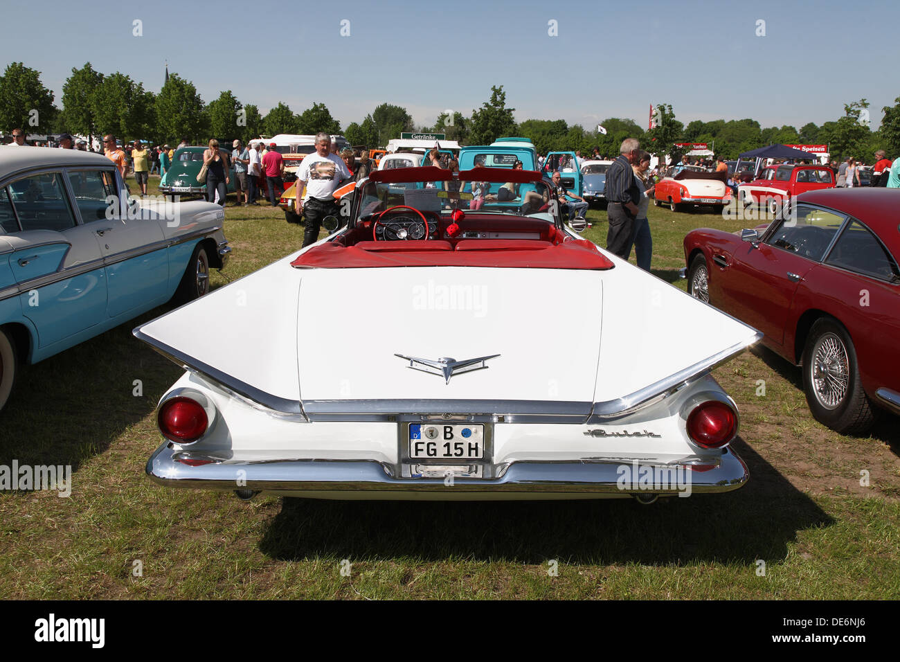 Pairs - root ganglia, Germany, vintage show in MAFZ Adventure Park Stock Photo