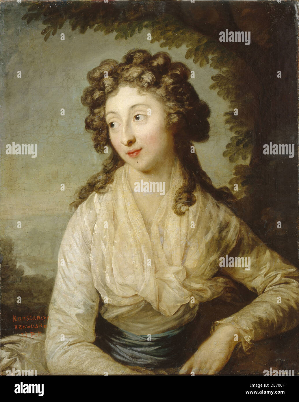Portrait Of Konstancja Lubomirska Rzewuska Artist Graff Anton Portrait Of Konstancja Lubomirska Rzewuska Artist Graff Anton