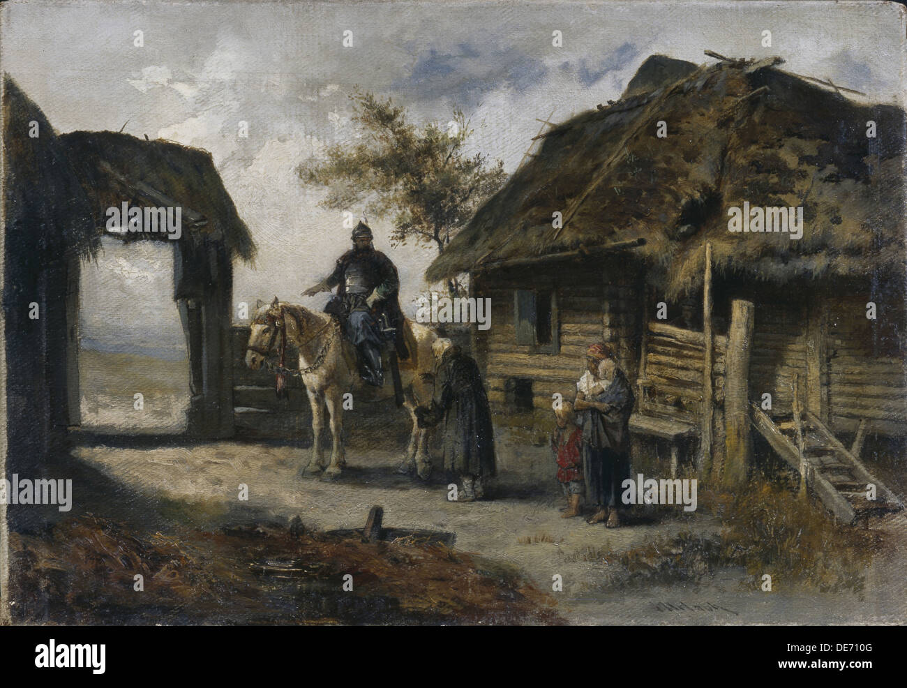 Boyar, 1879. Artist: Urlaub, Johann-Georg-Christian (1844-1914) Stock Photo