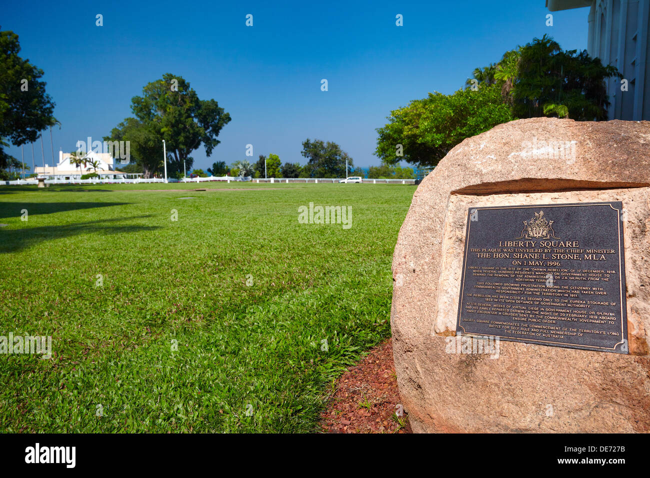 Liberty Square, Darwin, Australia Stock Photo