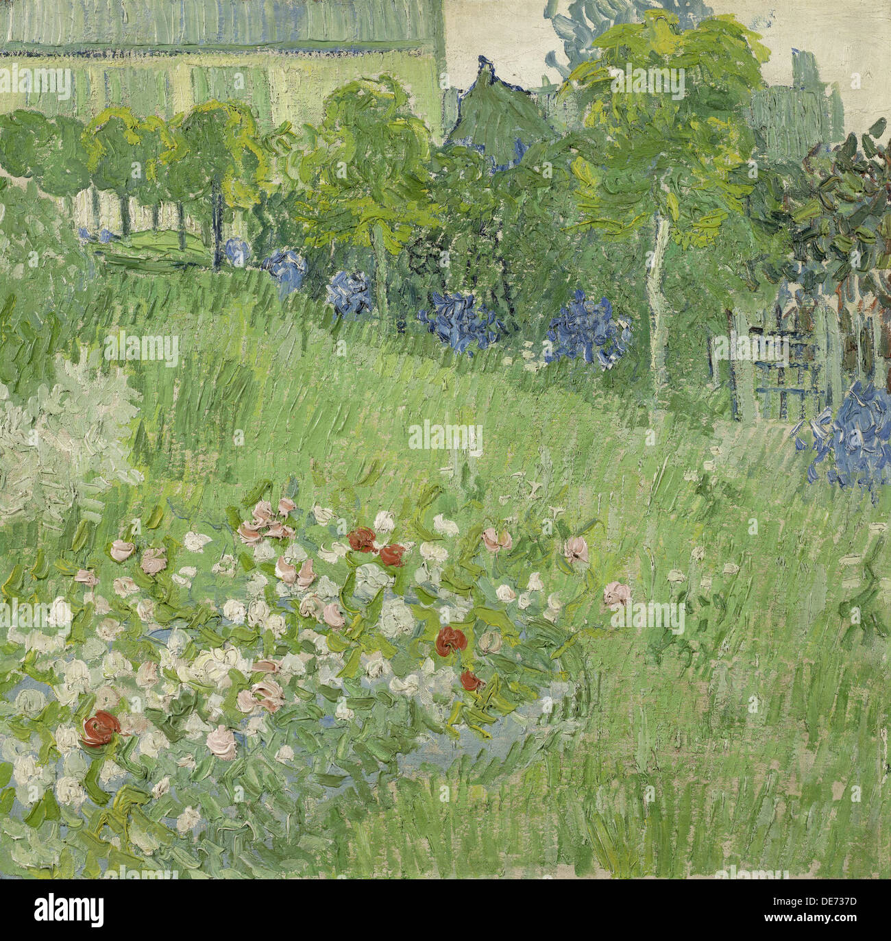 Daubigny's Garden, 1890. Artist: Gogh, Vincent, van (1853-1890) Stock Photo