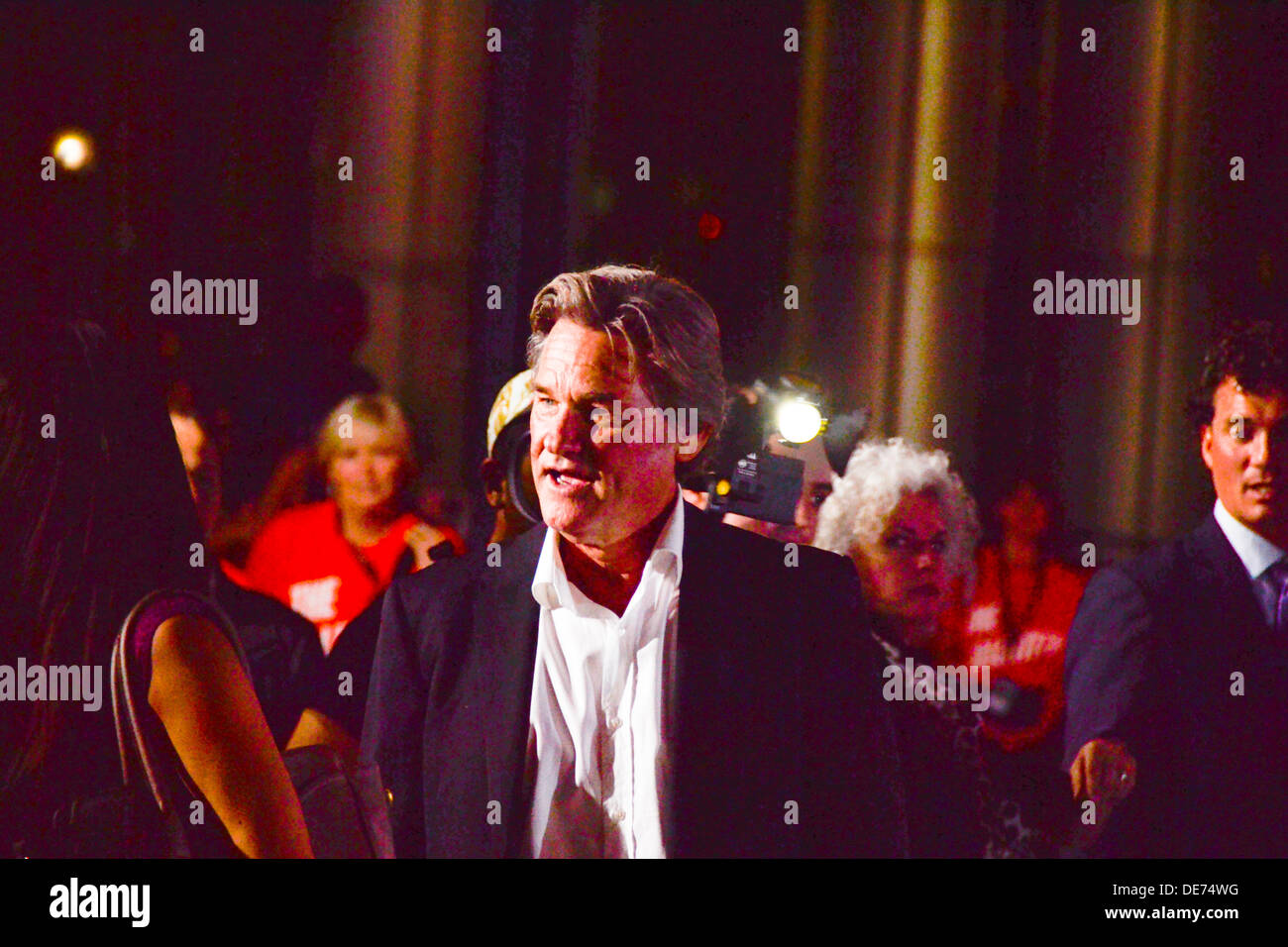 Toronto, Canada. 11th Sep, 2013. Actor KURT RUSSELL arrives at the 'The Art Of The Steal' Premiere during the 2013 Toronto International Film Festival at Roy Thomson Hall on September 11, 2013 in Toronto, Canada © Nisarg Photography/Alamy Live News Stock Photo