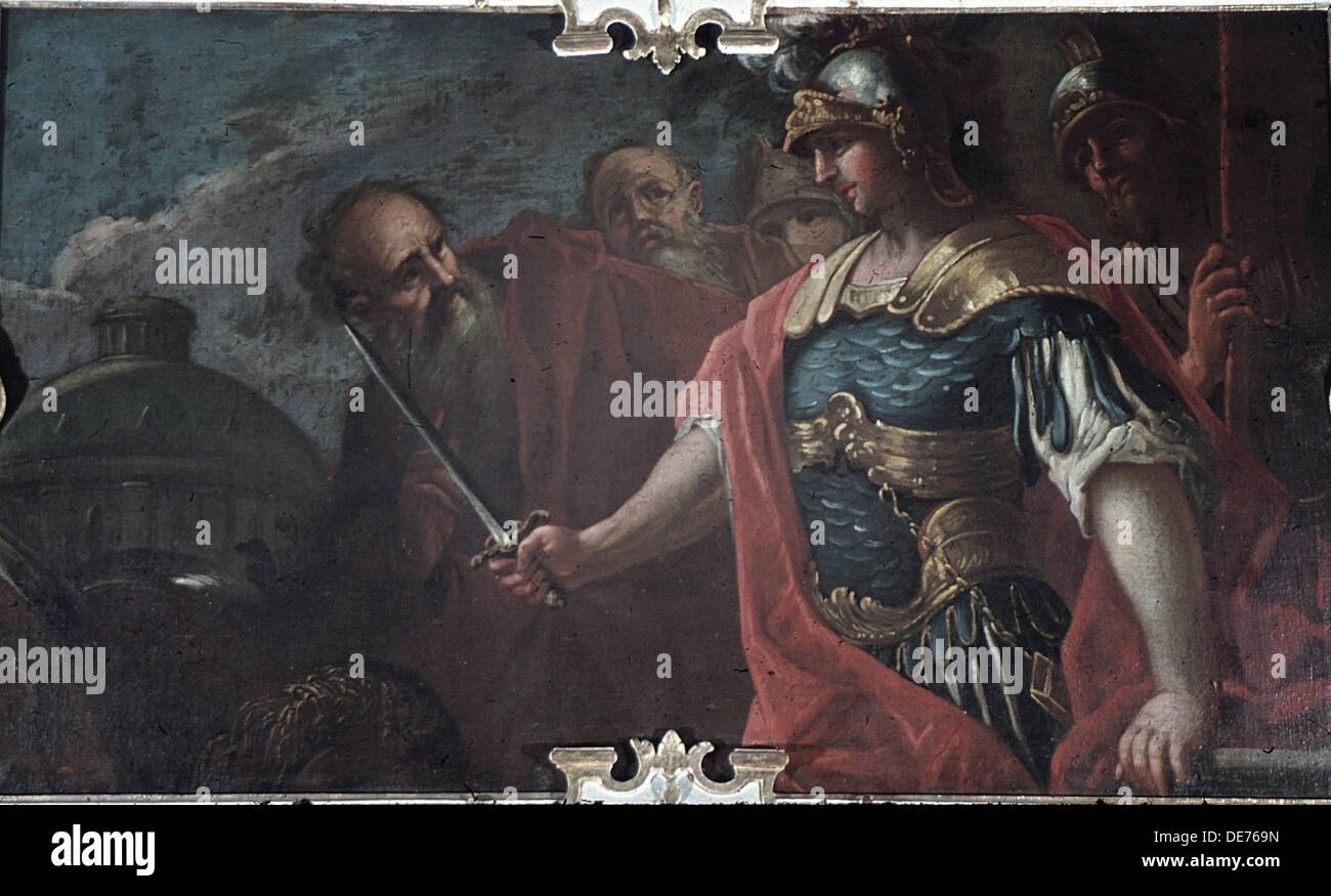 Alexander cutting gordian knot hires stock photography and images Alamy