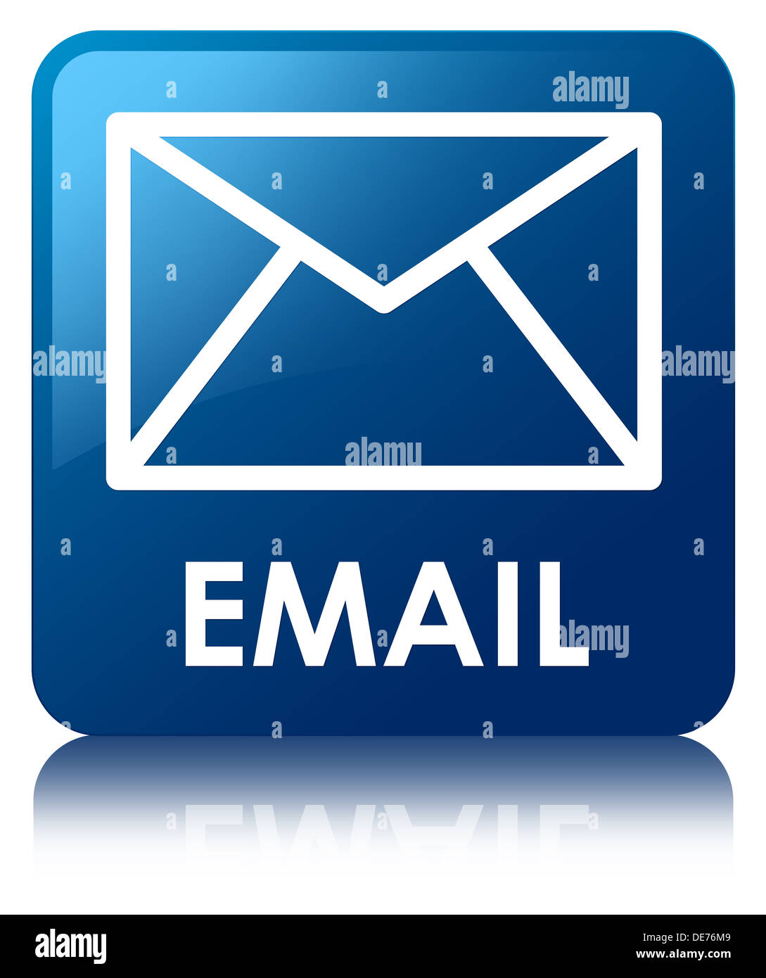 Email envelop blue Cut Out Stock Images Pictures Alamy
