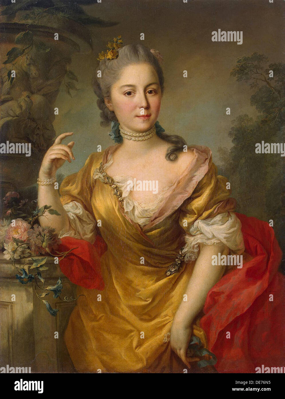 Portrait of Countess Anna Alexandrovna Chernyshova, 1764. Artist