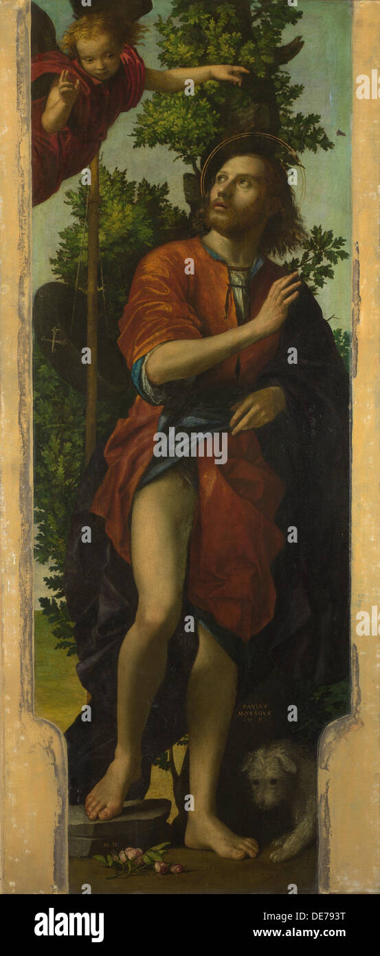 Saint roch as patron saint of the plague hi-res stock photography and ...