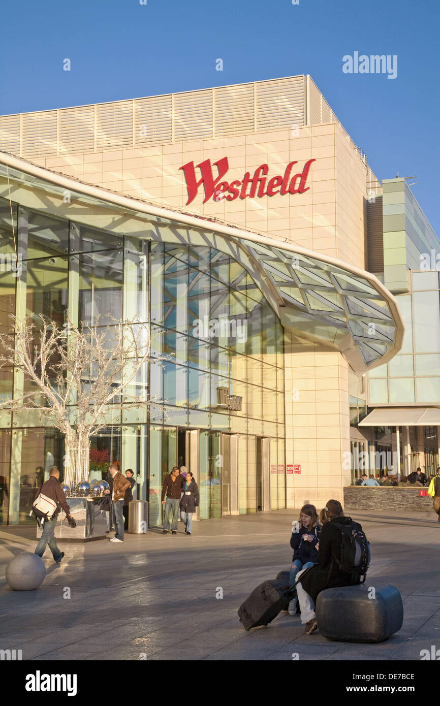 England, London, Shepherds Bush, Westfield shopping center Stock Photo