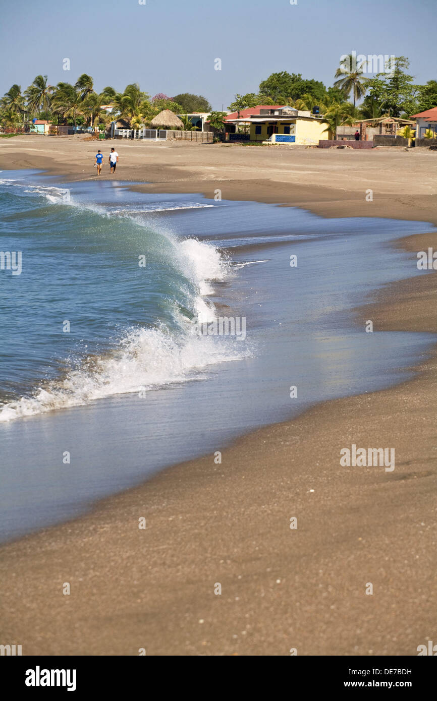 Las Peñitas beach, Leon, Nicaragua Stock Photo - Alamy