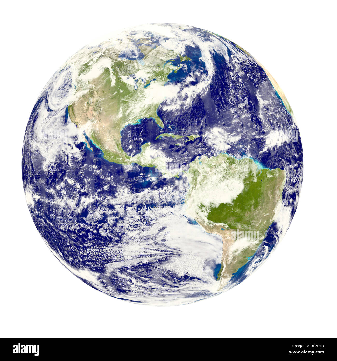 earth world map illustration Stock Photo