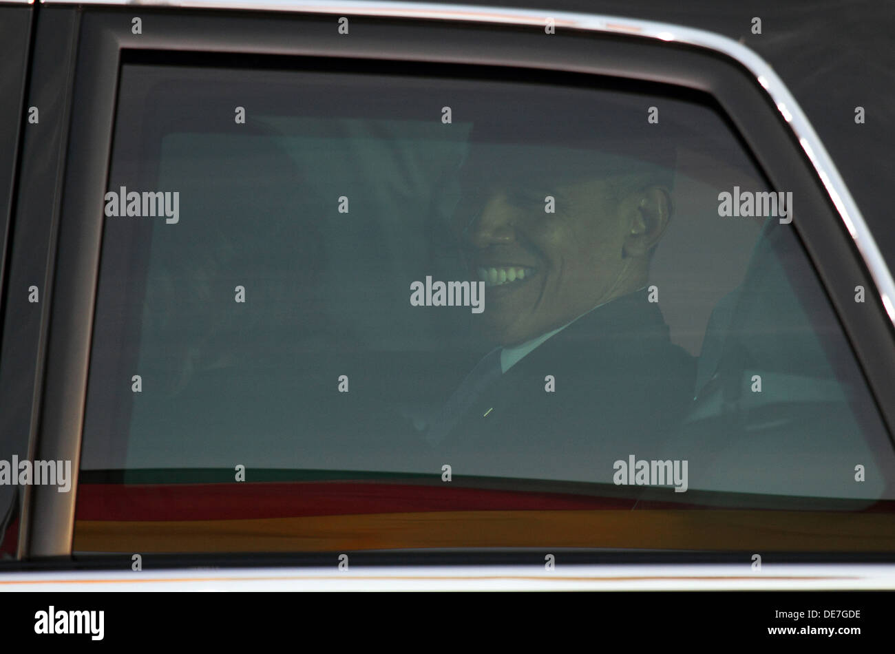 Berlin, Germany, State visit of U.S. President Barack Obama in Berlin Stock Photo