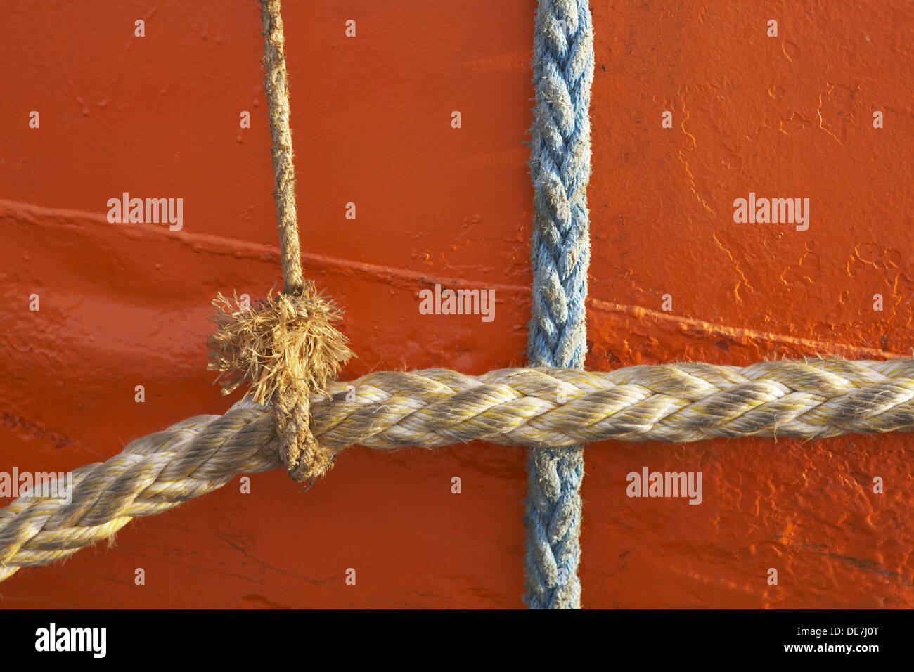 Ropes, ria of Zumaya, Guipuzcoa (Gipuzkoa), Basque Country, Spain Stock Photo